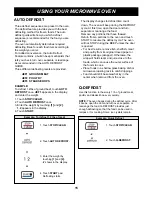 Предварительный просмотр 15 страницы LG LMA1150SV Owner'S Manual & Cooking Manual