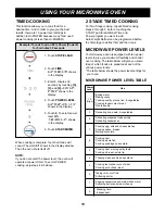 Предварительный просмотр 10 страницы LG LMA1560SB Owner'S Manual & Cooking Manual