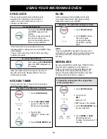 Предварительный просмотр 11 страницы LG LMA1560SB Owner'S Manual & Cooking Manual