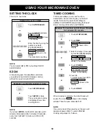 Предварительный просмотр 10 страницы LG LMA2111ST Owner'S Manual & Cooking Manual