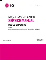 LG LMAB1240ST Service Manual preview