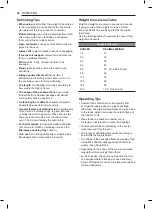 Preview for 22 page of LG LMC0975 SERIES Owner'S Manual