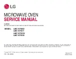 Предварительный просмотр 1 страницы LG LMC1575BD Service Manual