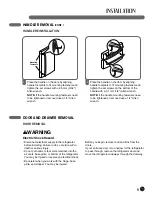 Предварительный просмотр 9 страницы LG LMC25780 Series User'S Manual & Installation Instructions