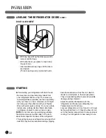 Предварительный просмотр 22 страницы LG LMC25780 Series User'S Manual & Installation Instructions