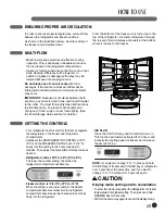 Предварительный просмотр 23 страницы LG LMC25780 Series User'S Manual & Installation Instructions