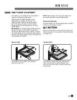 Предварительный просмотр 27 страницы LG LMC25780 Series User'S Manual & Installation Instructions