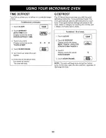 Preview for 22 page of LG LMH1517CV Owner'S Manual & Cooking Manual