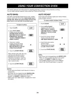 Preview for 24 page of LG LMH1517CV Owner'S Manual & Cooking Manual