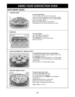 Preview for 25 page of LG LMH1517CV Owner'S Manual & Cooking Manual