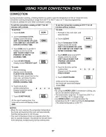 Preview for 27 page of LG LMH1517CV Owner'S Manual & Cooking Manual