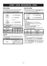 Preview for 11 page of LG LMH2016SB Owner'S Manual