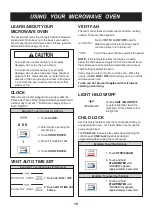 Preview for 11 page of LG LMHM2017S Owner'S Manual