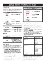 Preview for 12 page of LG LMHM2017S Owner'S Manual