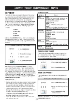 Preview for 20 page of LG LMHM2017S Owner'S Manual