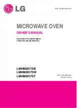 Предварительный просмотр 1 страницы LG LMHM2017SB Owner'S Manual