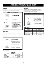 Предварительный просмотр 17 страницы LG LMHM2017SB Owner'S Manual