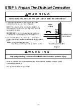 Preview for 6 page of LG LMHM2237BD/01 Installation Instructions Manual