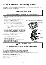 Preview for 9 page of LG LMHM2237BD/01 Installation Instructions Manual