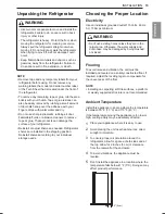 Предварительный просмотр 13 страницы LG LMNS14420V Owner'S Manual