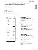 Предварительный просмотр 21 страницы LG LMNS14420V Owner'S Manual