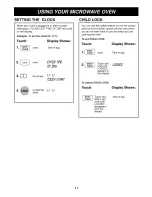 Предварительный просмотр 11 страницы LG LMS-1520TB Owner'S Manual