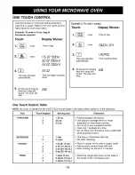 Предварительный просмотр 14 страницы LG LMS-1520TB Owner'S Manual