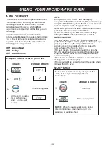 Предварительный просмотр 15 страницы LG LMS1170SB Owner'S Manual