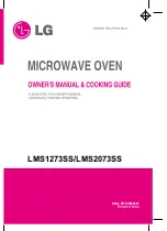 LG LMS1273SS Owner'S Manual & Cooking Manual предпросмотр