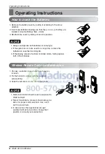 Предварительный просмотр 8 страницы LG LMU36CHV Owner'S Manual