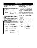 Предварительный просмотр 13 страницы LG LMV-1975ST Owner's manual & cooking guige Owner'S Manual & Cooking Manual