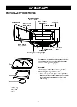 Предварительный просмотр 6 страницы LG LMV-2031SS Owner'S Manual