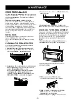 Предварительный просмотр 30 страницы LG LMV-2031SS Owner'S Manual