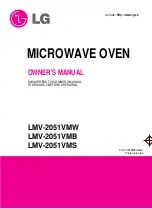 Предварительный просмотр 1 страницы LG LMV-2051VMB Owner'S Manual