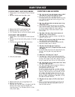 Preview for 25 page of LG LMV1600SB Owner'S Manual