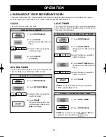 Предварительный просмотр 10 страницы LG LMV1625B Owner'S Manual & Cooking Manual