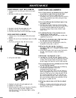 Предварительный просмотр 27 страницы LG LMV1625B Owner'S Manual & Cooking Manual