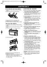 Предварительный просмотр 26 страницы LG LMV1630 Owner'S Manual & Cooking Manual