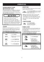 Preview for 9 page of LG LMV1631ST Owner'S Manual