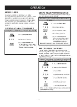 Preview for 11 page of LG LMV1631ST Owner'S Manual