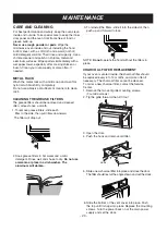 Preview for 24 page of LG LMV1631ST Owner'S Manual