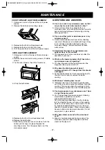 Предварительный просмотр 27 страницы LG LMV1635SB Owner'S Manual & Cooking Manual