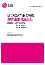 LG LMV1635SB Service Manual предпросмотр