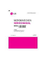 LG LMV1640DB Service Manual preview