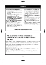 Предварительный просмотр 4 страницы LG LMV1671SB Owner'S Manual