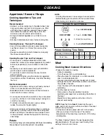 Предварительный просмотр 20 страницы LG LMV1680DB Owner'S Manual