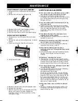 Предварительный просмотр 25 страницы LG LMV1680DB Owner'S Manual