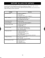 Предварительный просмотр 28 страницы LG LMV1680DB Owner'S Manual