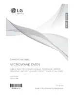 LG LMV1751 Series Owner'S Manual предпросмотр