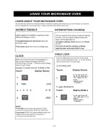 Preview for 10 page of LG LMV1751 Series Owner'S Manual